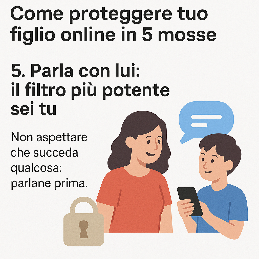 Parla con tuo figlio